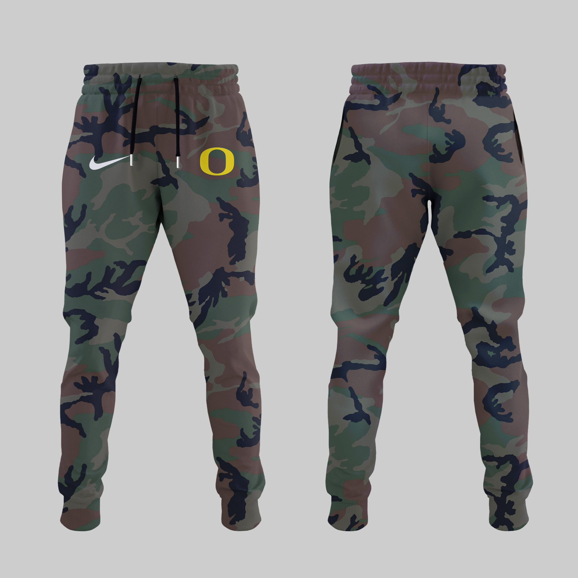 Oregon Football Salute to Service Club Fleece Pullover Hoodie