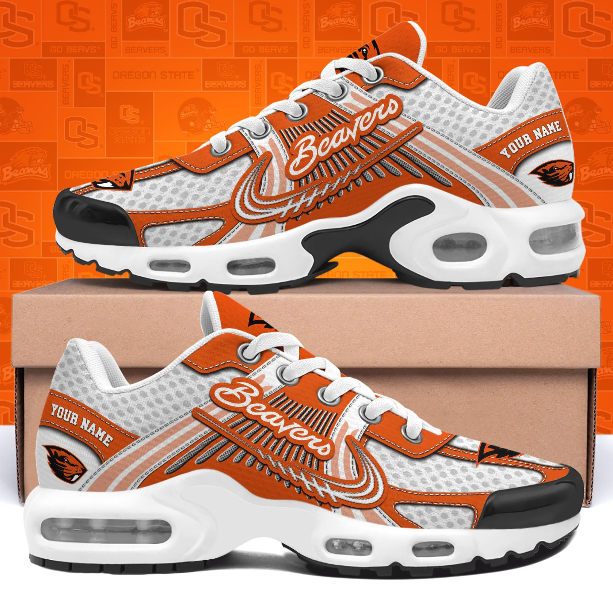 Oregon State Beavers TN Shoes Custom Your Name, Sport Shoes 