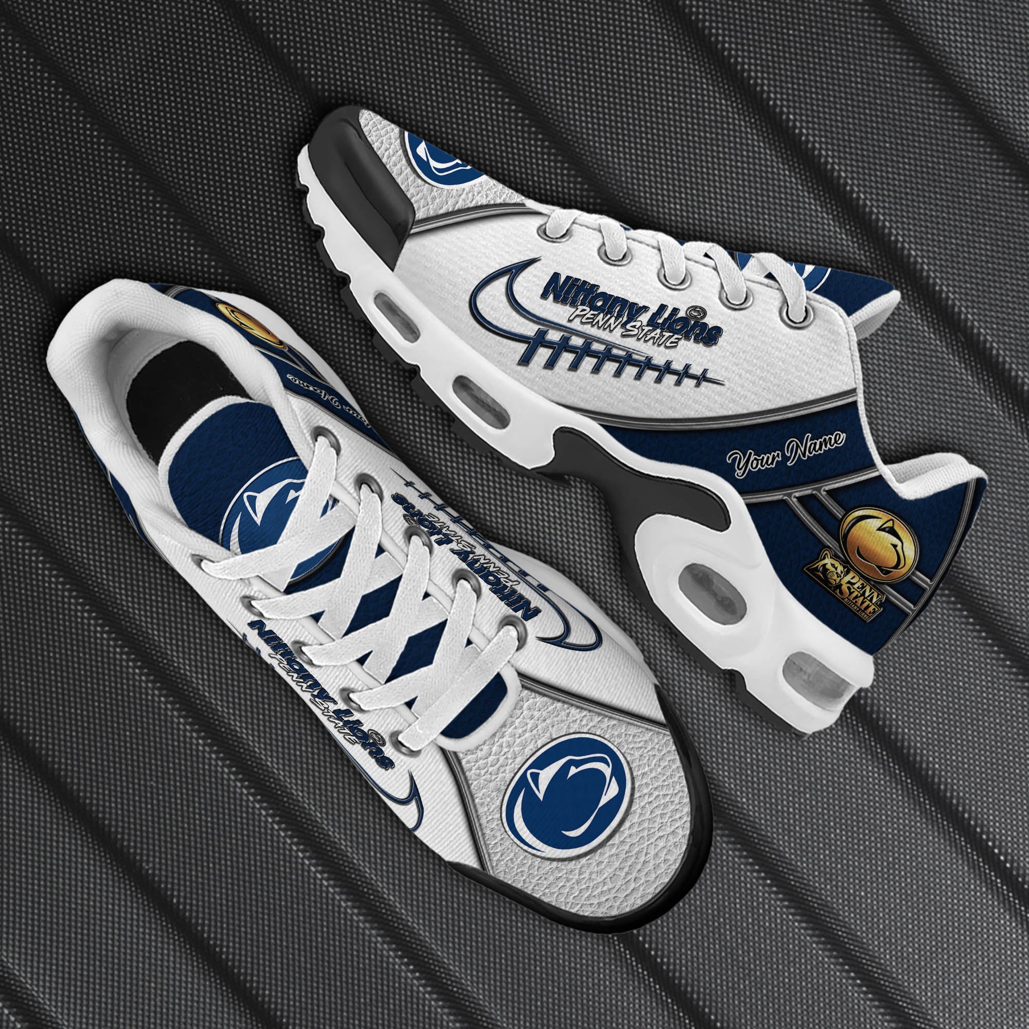 Penn State Nittany Lions TN Shoes 2025 Version Custom Your Name, Football Team Shoes, Football Shoes For Fans, Sport Gifts, Gifts For Lovers ETHY