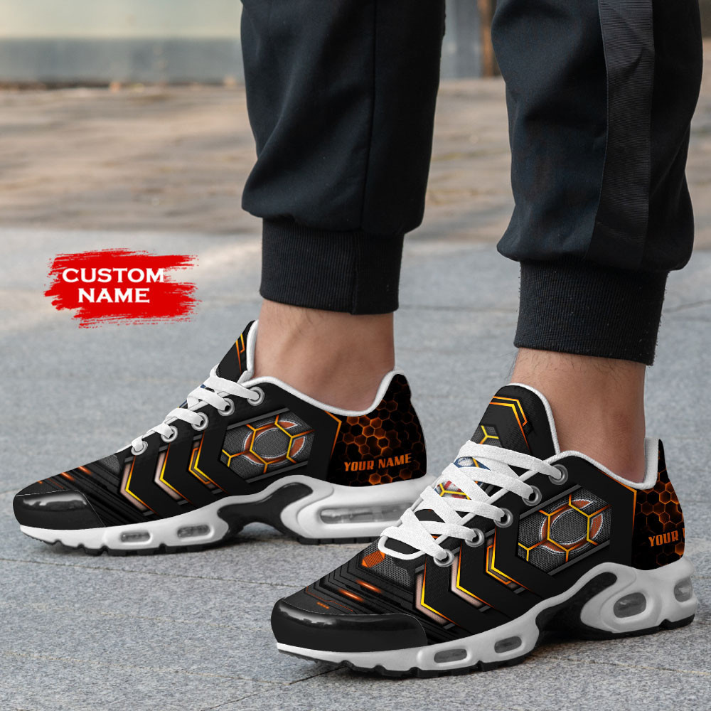 Personalized Chicago Bears Team Logo Team Neon Color TN Shoes Air Cushion Sneakers