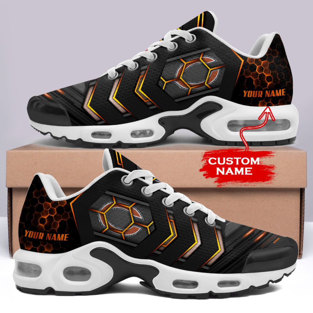 Personalized Chicago Bears Team Logo Team Neon Color TN Shoes Air Cushion Sneakers