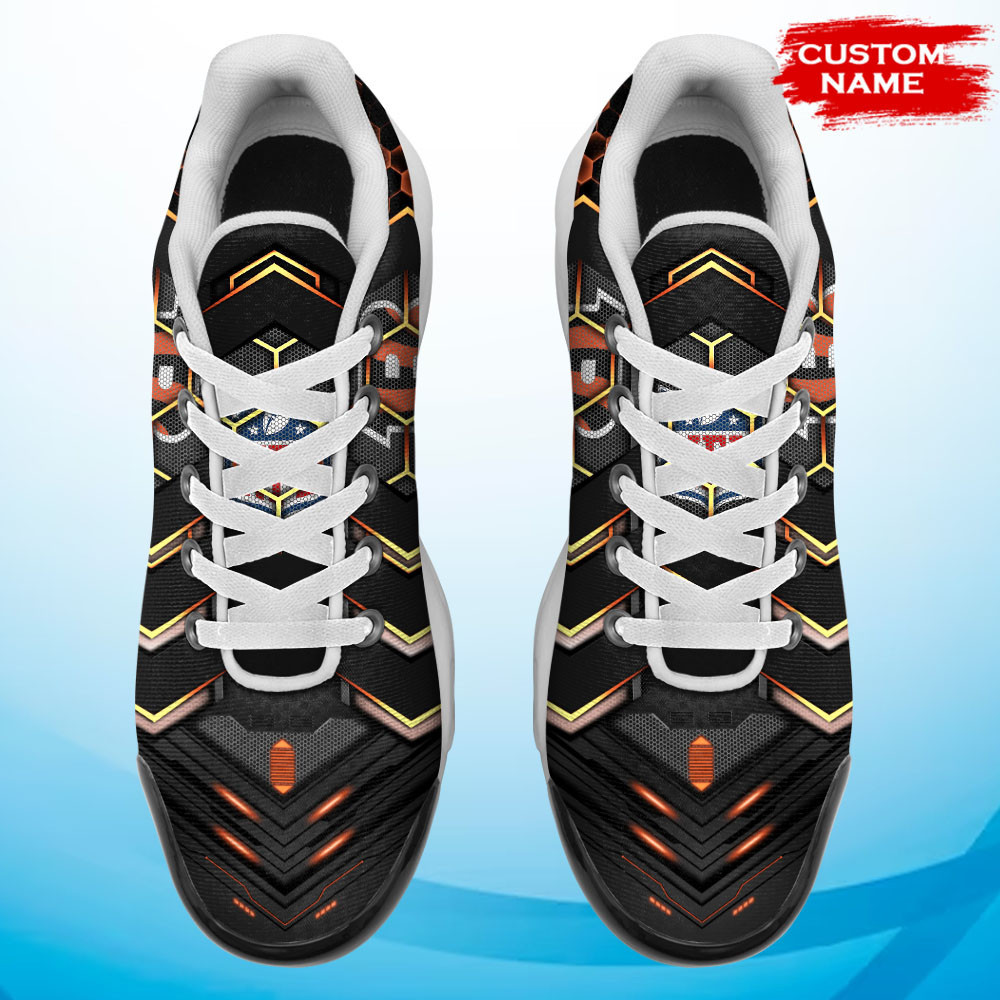 Personalized Cincinnati Bengals Team Logo Team Neon Color TN Shoes Air Cushion Sneakers