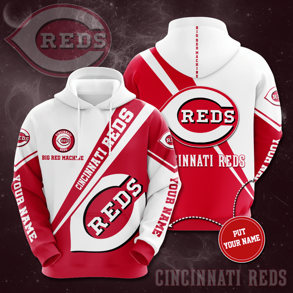 Personalized Cincinnati Reds 3D Hoodie 
