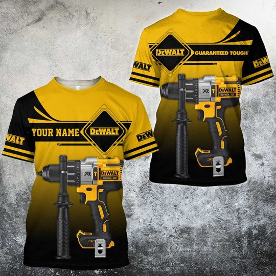 Personalized Dewalt Beautiful Tools 3D All Over Printed T-Shirt Ver 45 