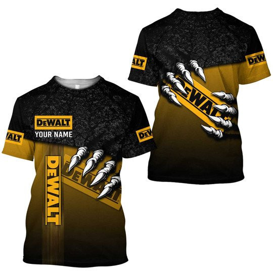 Personalized Dewalt Beautiful Tools 3D All Over Printed T-Shirt Ver42 