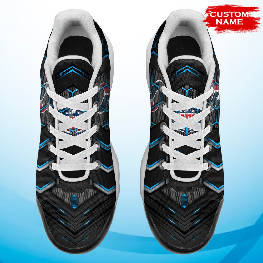Personalized Houston TexansTeam Logo Team Neon Color TN Air Max Shoes Air Cushion Sneakers