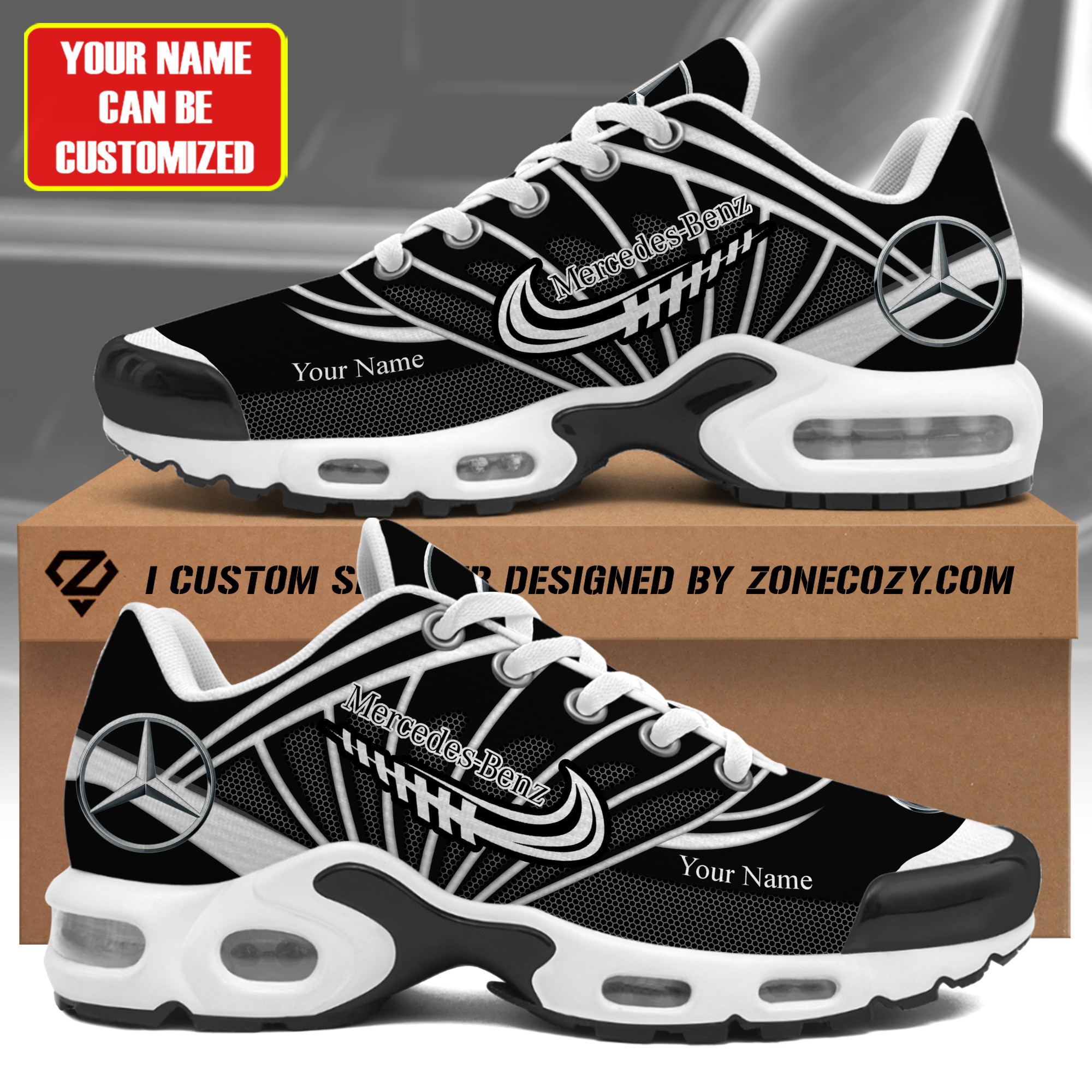 Personalized Mercedes Air Cushion Sneaker V4