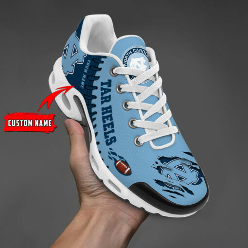 Personalized North Carolina Tar Heels Team Logo Pattern TN Air Max Shoes Air Cushion Sneakers