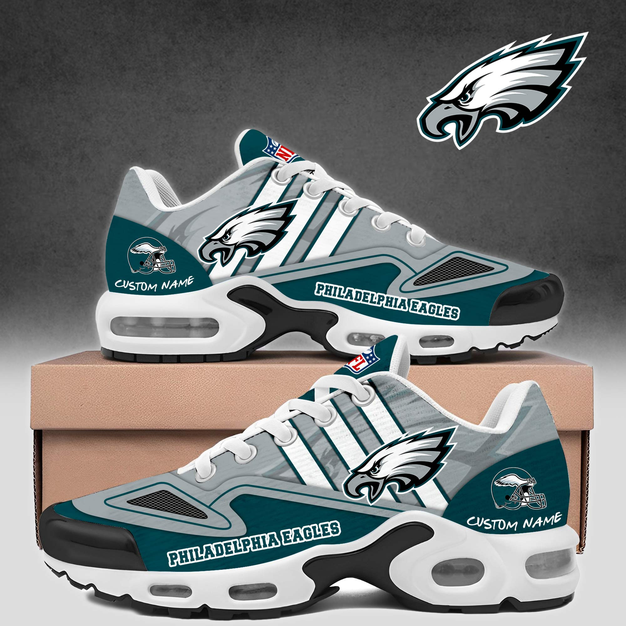 Philadelphia Eagles TN Air Max Plus Shoes Sneakers For Men And Women