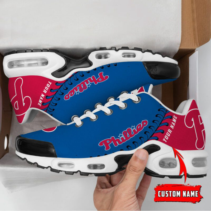 Philadelphia Phillies Air Max Plus Sport Sneakers For Fan Gifts