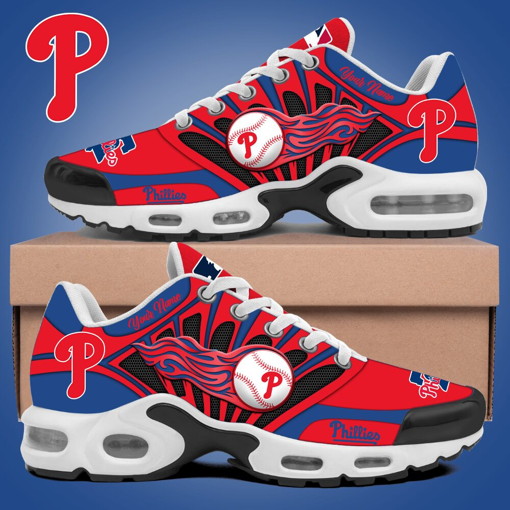 Philadelphia Phillies TN Air Max Plus Shoes Sneakers For Men And Women