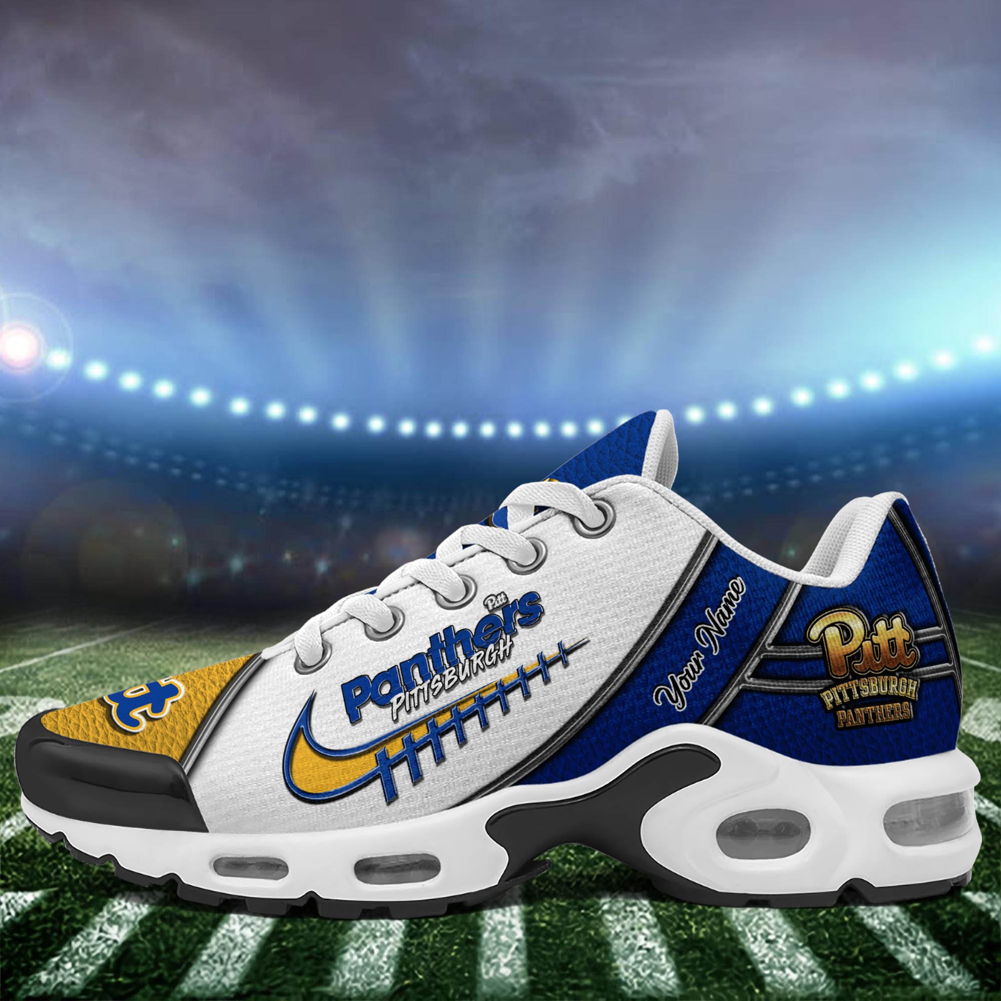 Pittsburgh Panthers TN Shoes 2025 Version Custom Your Name, Football Team Shoes 516