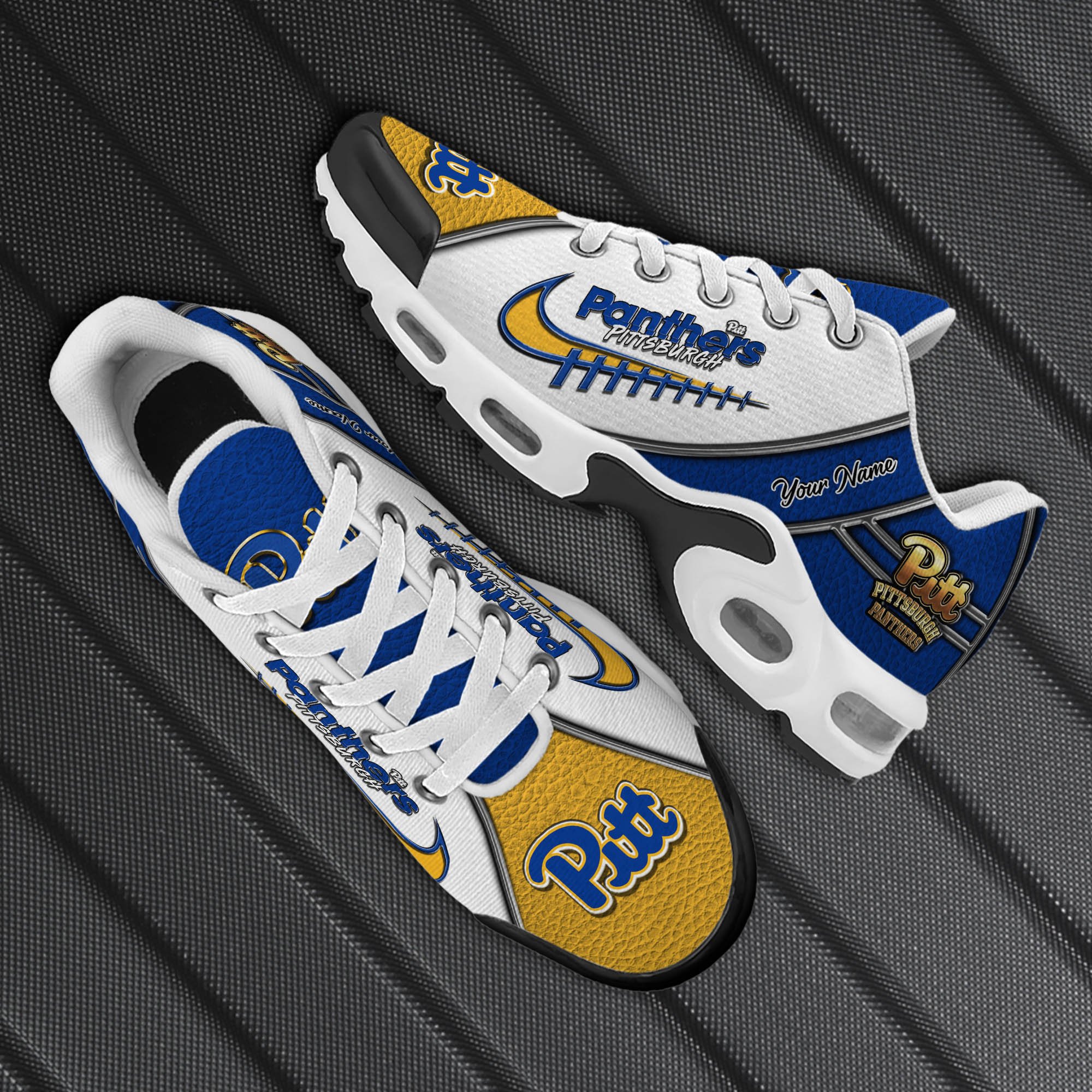 Pittsburgh Panthers TN Shoes 2025 Version Custom Your Name, Football Team Shoes 516