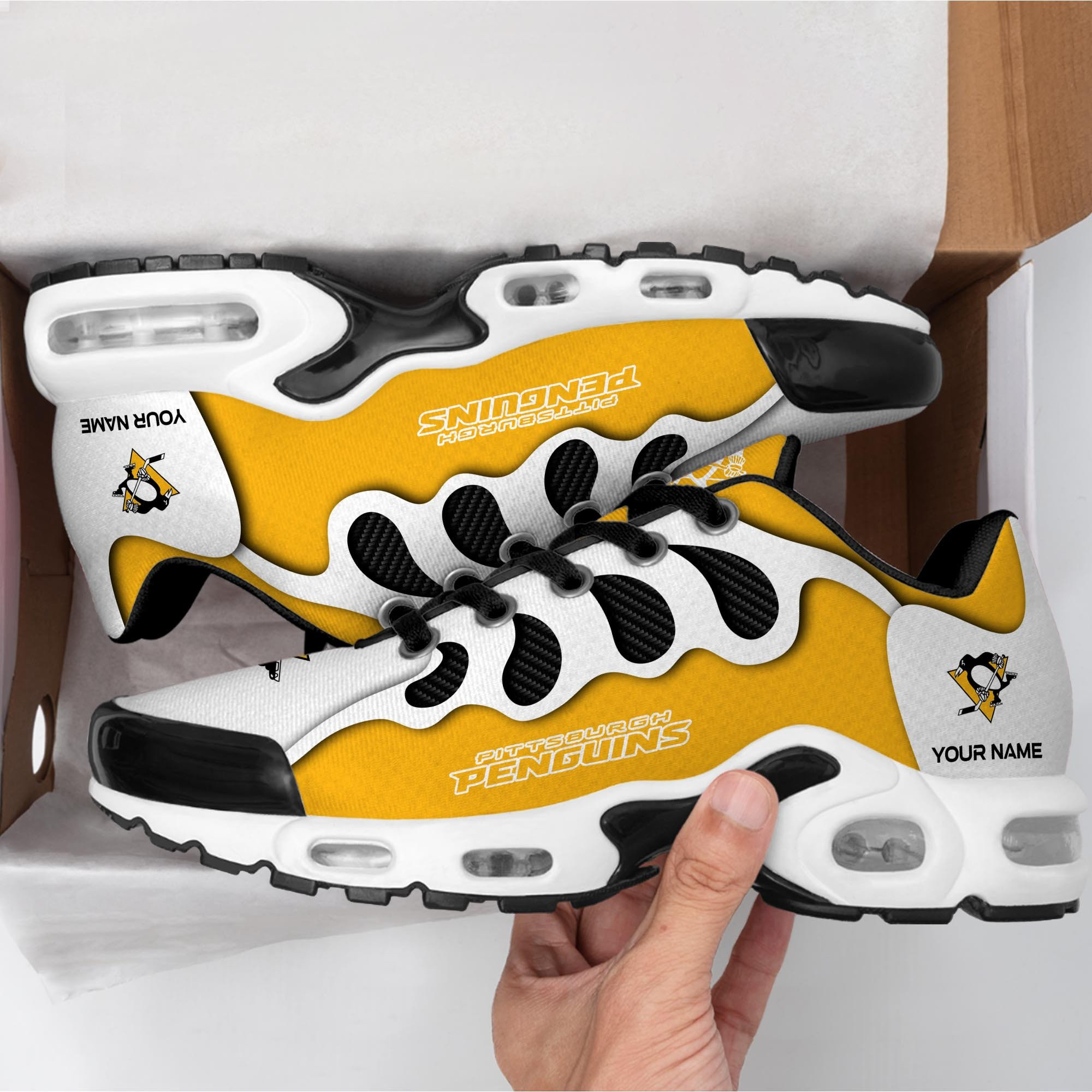 Pittsburgh Penguins TN Air Max Plus Shoes Sneakers For Men And Women