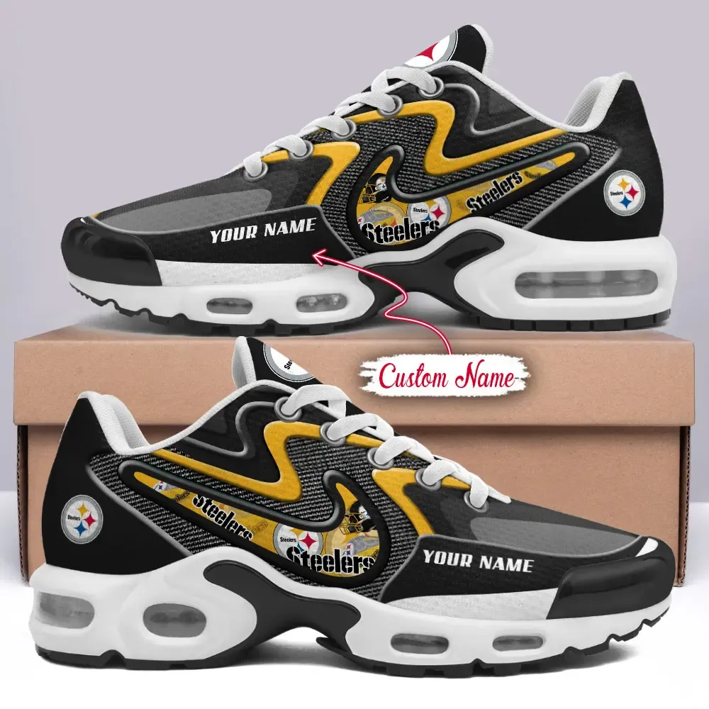 Pittsburgh Steelers Personalized New Air Max Plus TN Shoes Air Cushion Sneaker DV1 714PE-6163