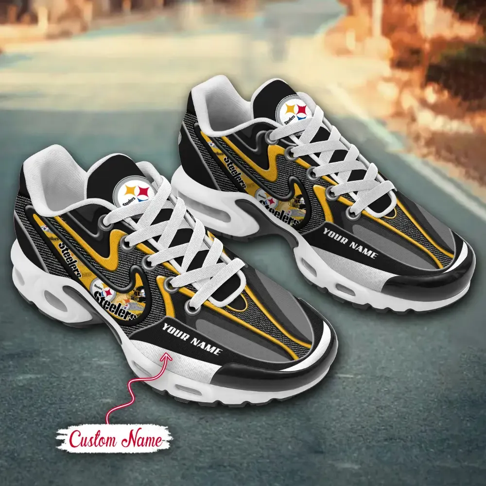 Pittsburgh Steelers Personalized New Air Max Plus TN Shoes Air Cushion Sneaker DV1 714PE-6163