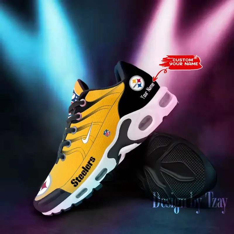 Pittsburgh Steelers Personalized New Air Max Plus TN Shoes Air Cushion Sneaker DV1 793PA-7686