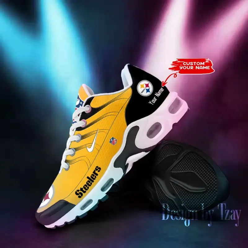 Pittsburgh Steelers Personalized New Air Max Plus TN Shoes Air Cushion Sneaker DV1 793PA-7686