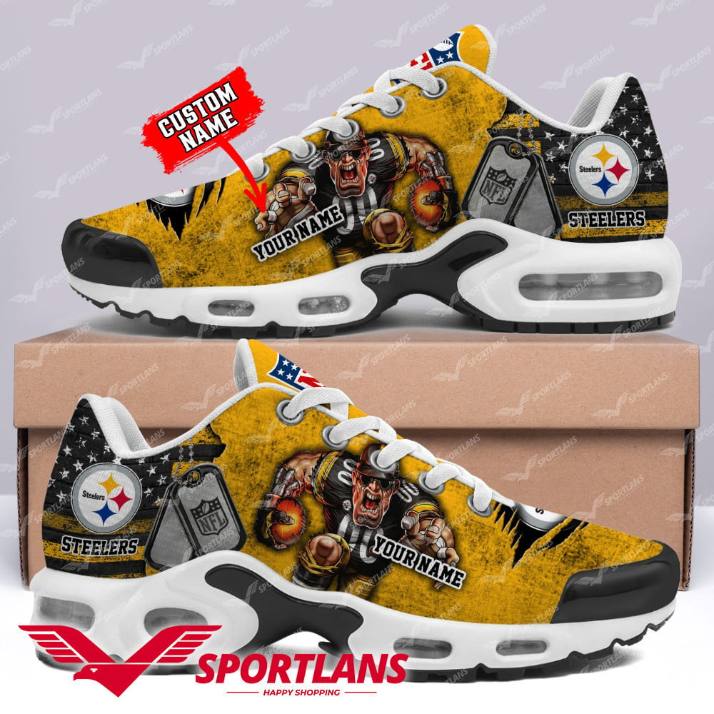 Pittsburgh Steelers Personalized TN Shoes Air Cushion Sneakers DTYNNS