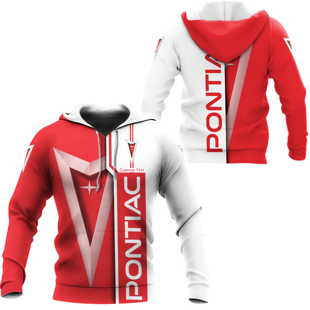 Pontiac 3D Apparel Zip Hoodie,Pant,Polo, Button Hawaii Shirt Personalized 