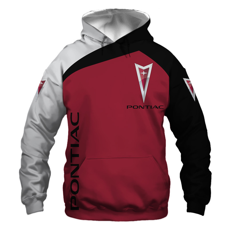 Pontiac t-shirt hoodie apparel 3D full printing 