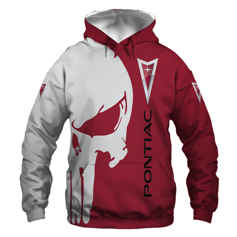 Pontiac t-shirt hoodie apparel 3D full printing 