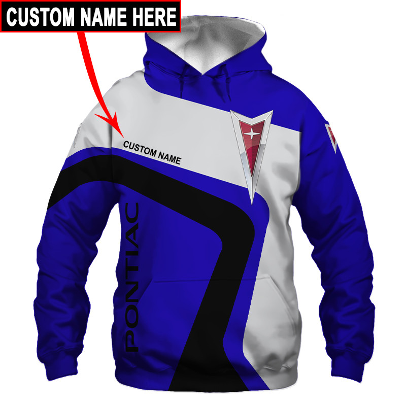 Pontiac t-shirt hoodie apparel 3D full printing 