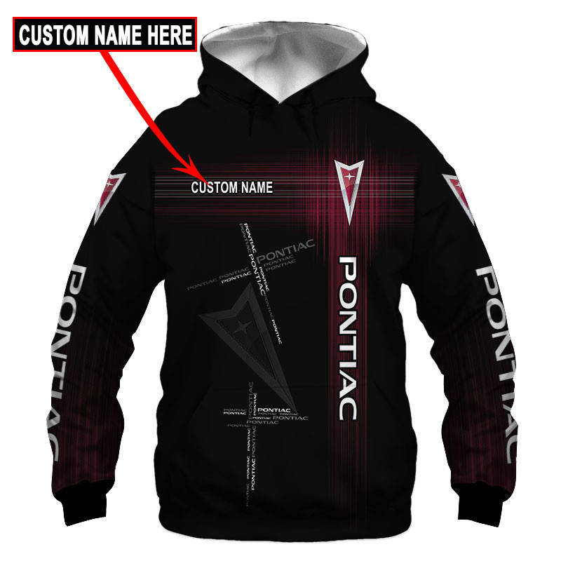 Pontiac Tshirt, sweatshirt, Polo, Hawaiian, Hoodie 3D Apparel Full Printing Custom Name 