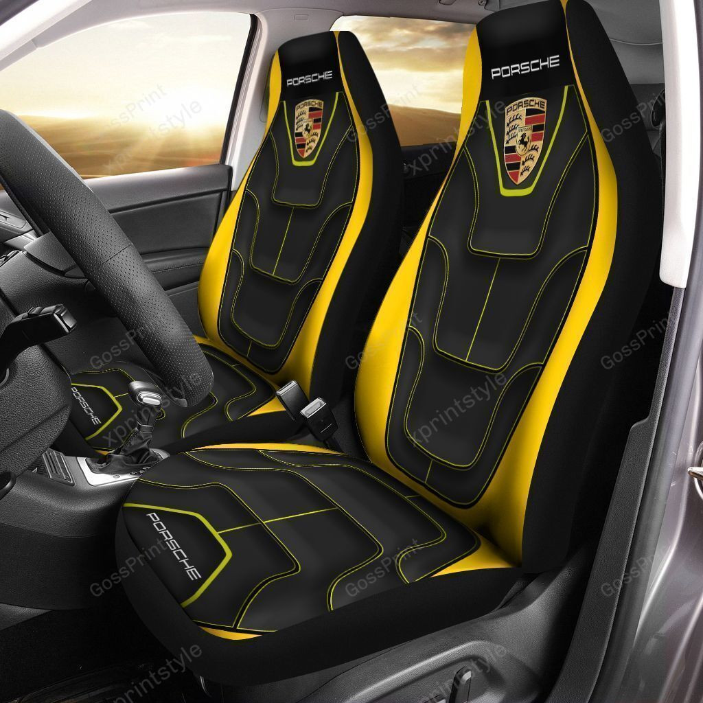 PORSCHE CAR SEAT COVER ( SET OF 2 ) VER 11  DC 