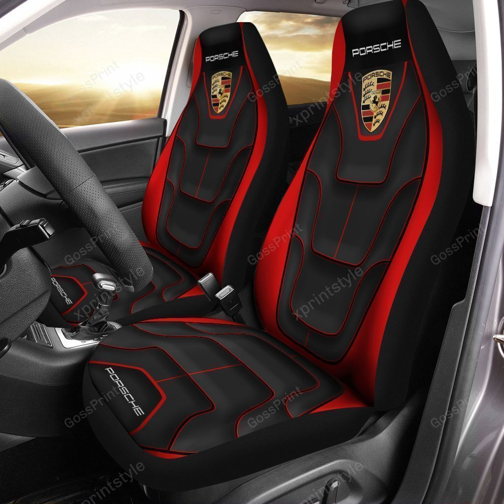 PORSCHE CAR SEAT COVER ( SET OF 2 ) VER 13  DC 