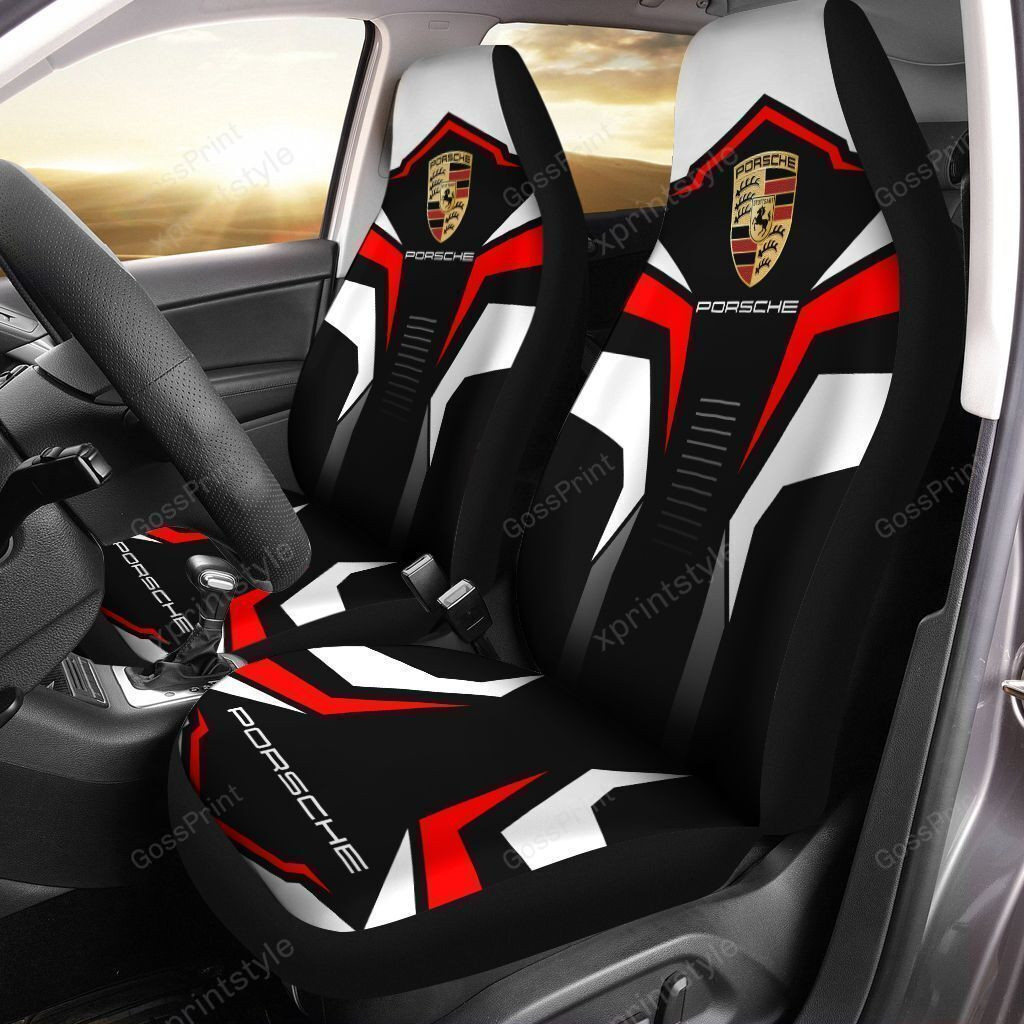 PORSCHE CAR SEAT COVER ( SET OF 2 ) VER 14  DC 