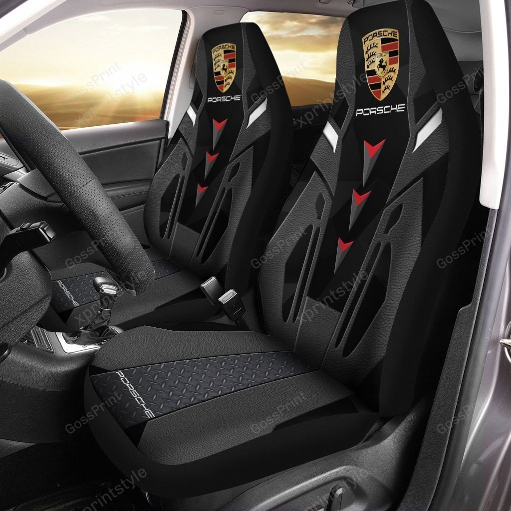 PORSCHE CAR SEAT COVER ( SET OF 2 ) VER 3  DC 
