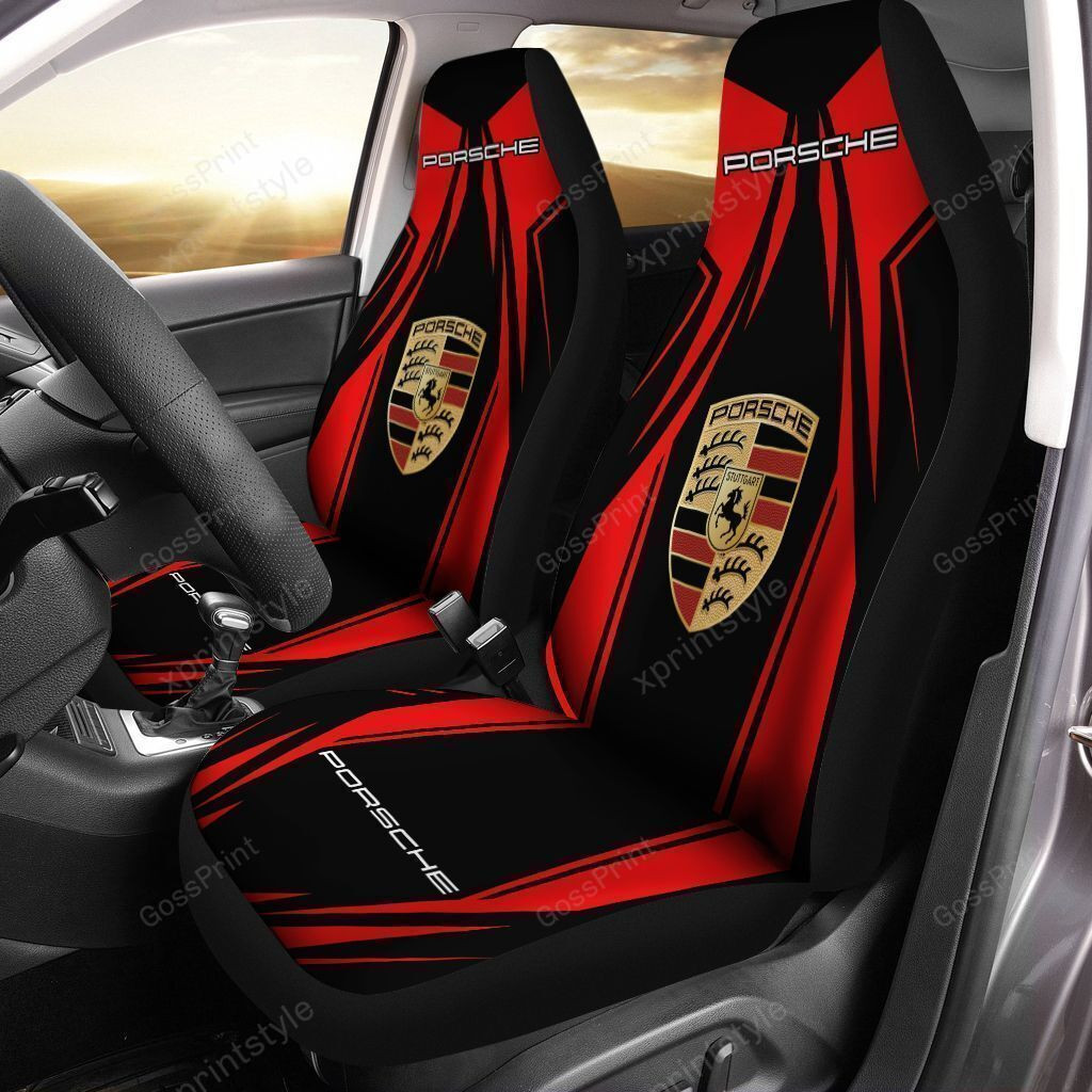 PORSCHE CAR SEAT COVER ( SET OF 2 ) VER 4  DC 