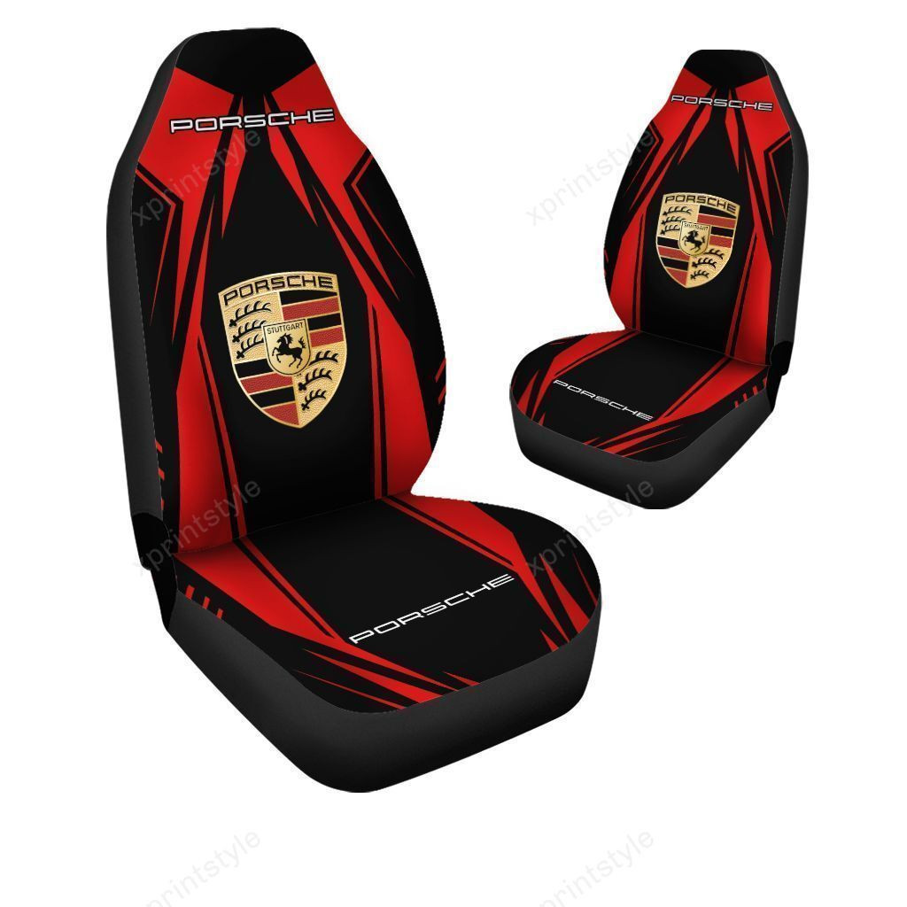 PORSCHE CAR SEAT COVER ( SET OF 2 ) VER 4 DC