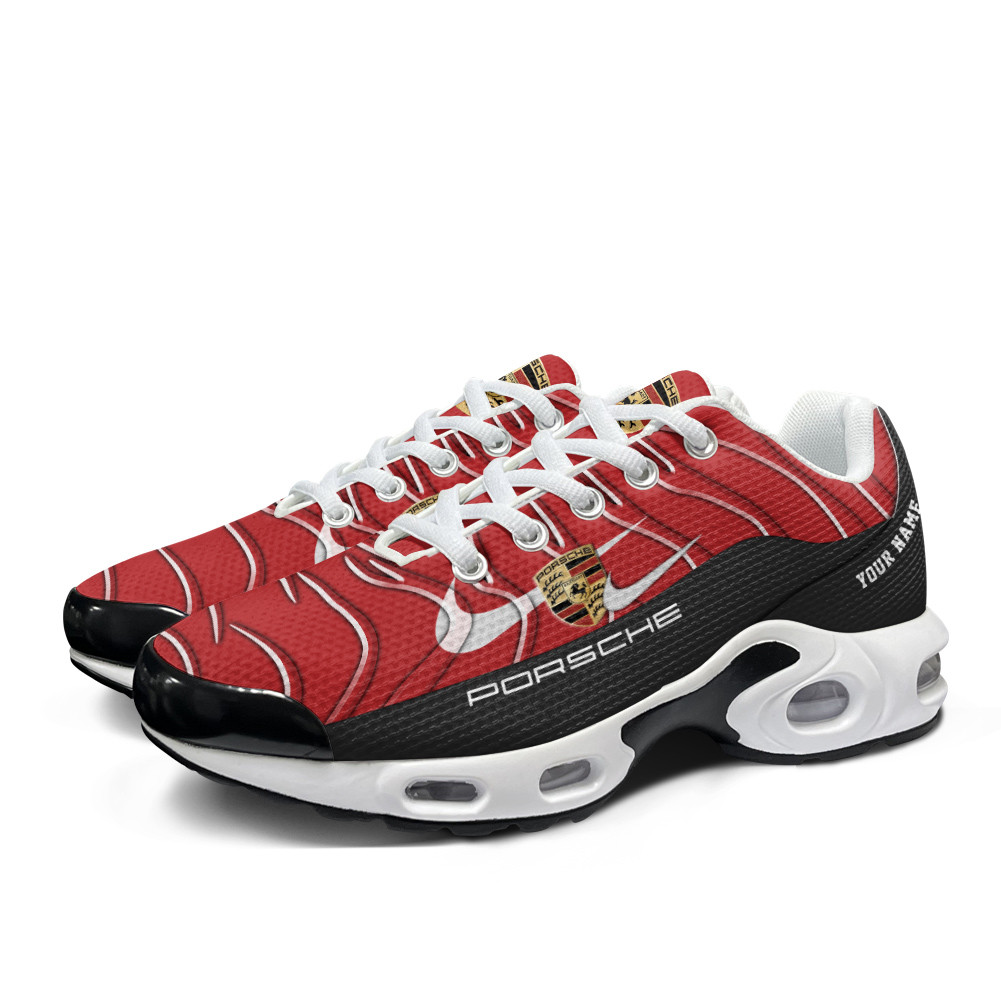Porsche Vibrant Wave Custom Name TN Air Max Shoes Air Cushion Sneakers