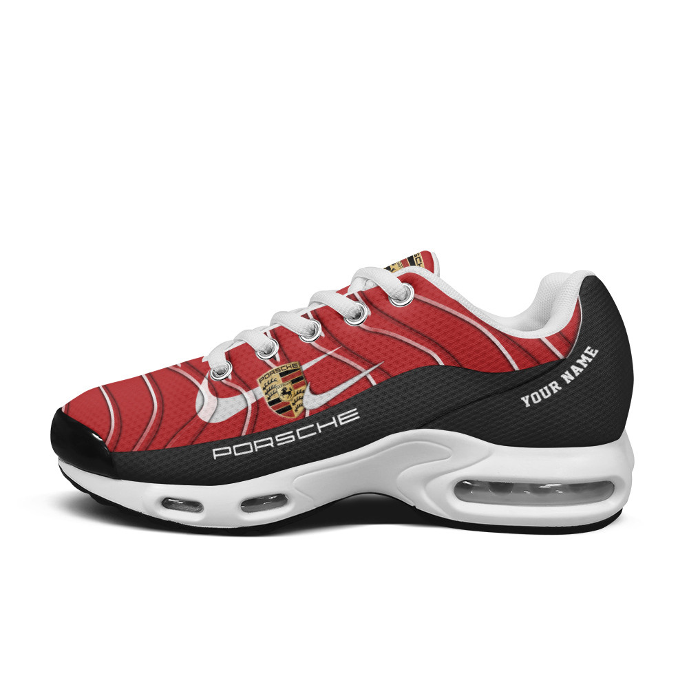 Porsche Vibrant Wave Custom Name TN Air Max Shoes Air Cushion Sneakers