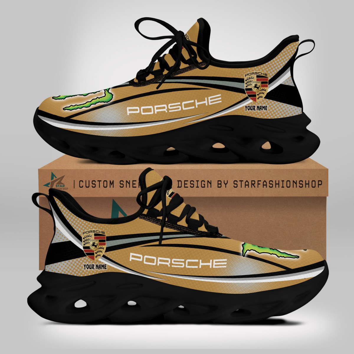 Porsche x Monster Chunky Custom Sneaker V4