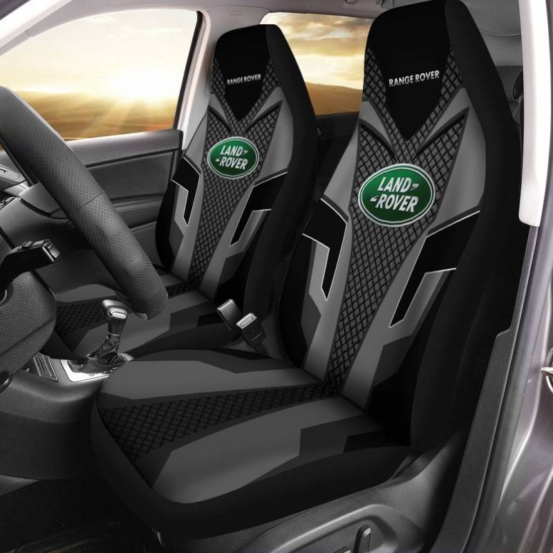 Range Rover NCT Car Seat Cover (Set of 2) Ver 1 (Black) 