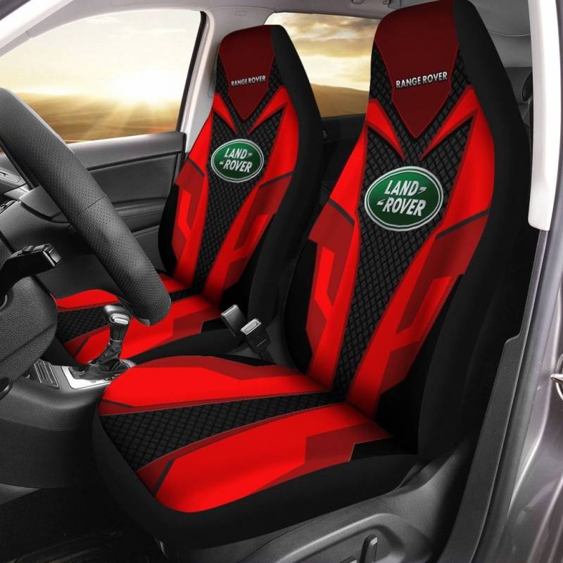 Range Rover NCT Car Seat Cover (Set of 2) Ver 1 (Red) 