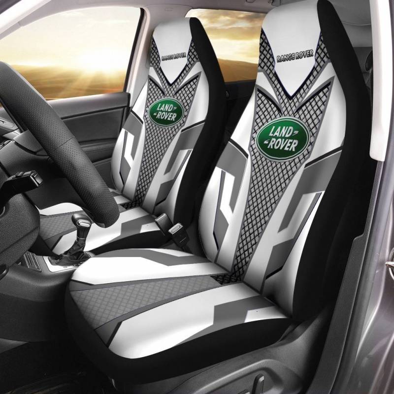 Range Rover NCT Car Seat Cover (Set of 2) Ver 1 (White) 