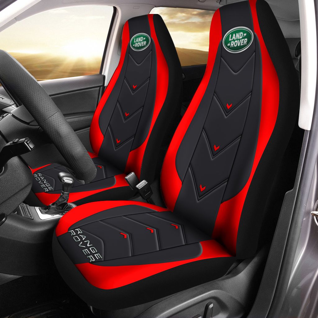 Range Rover Nth-Hl Car Seat Cover (Set Of 2) Ver 1 (Red) 