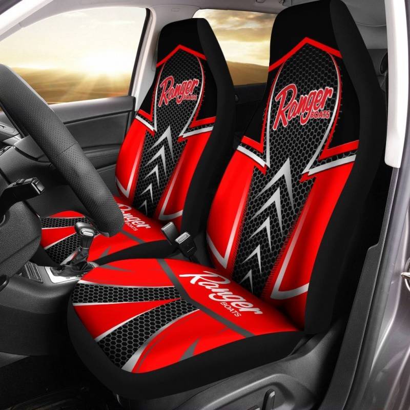 Ranger Boats NCT Car Seat Cover (Set of 2) Ver 1 (Red) 