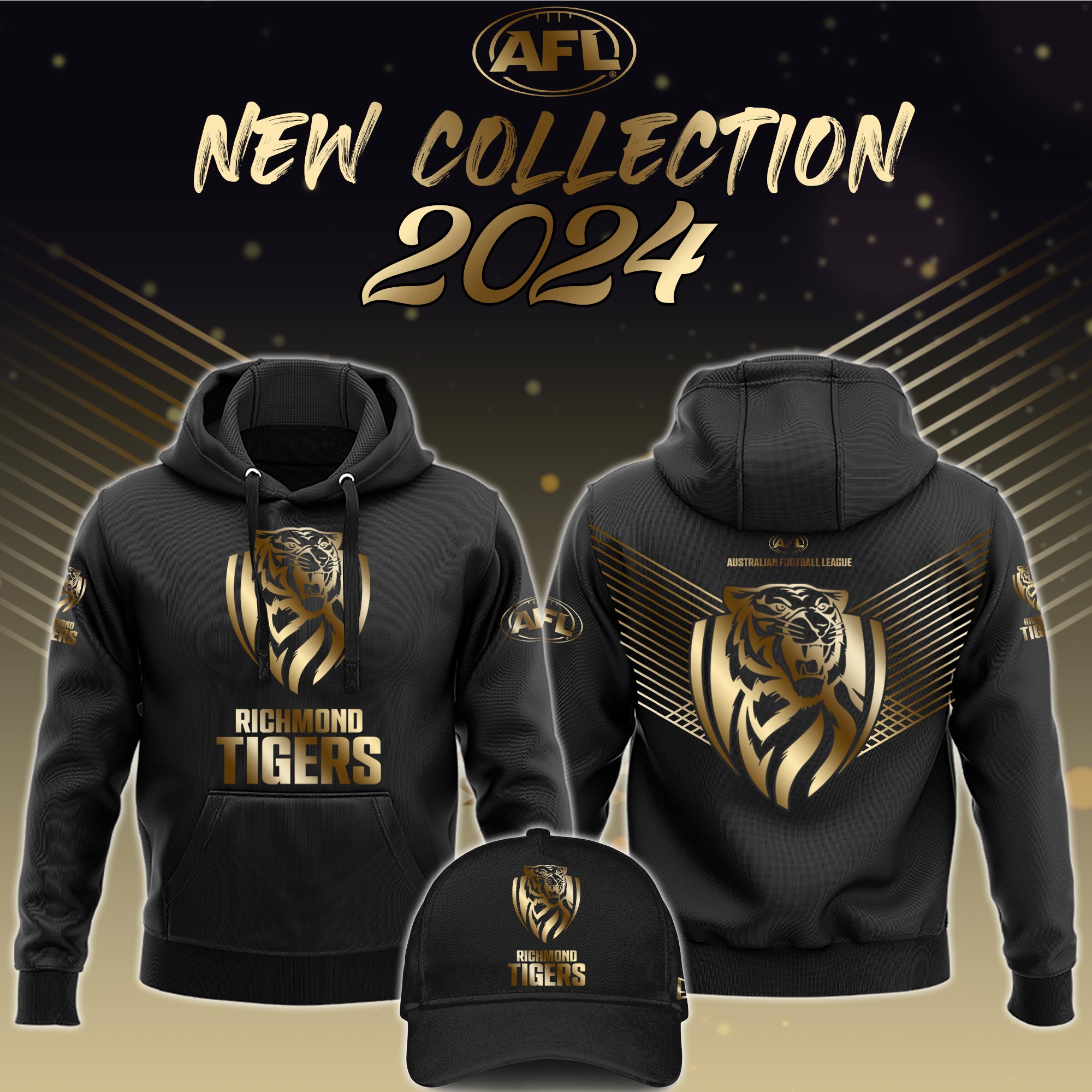 Richmond Tigers AFL Hoodie 