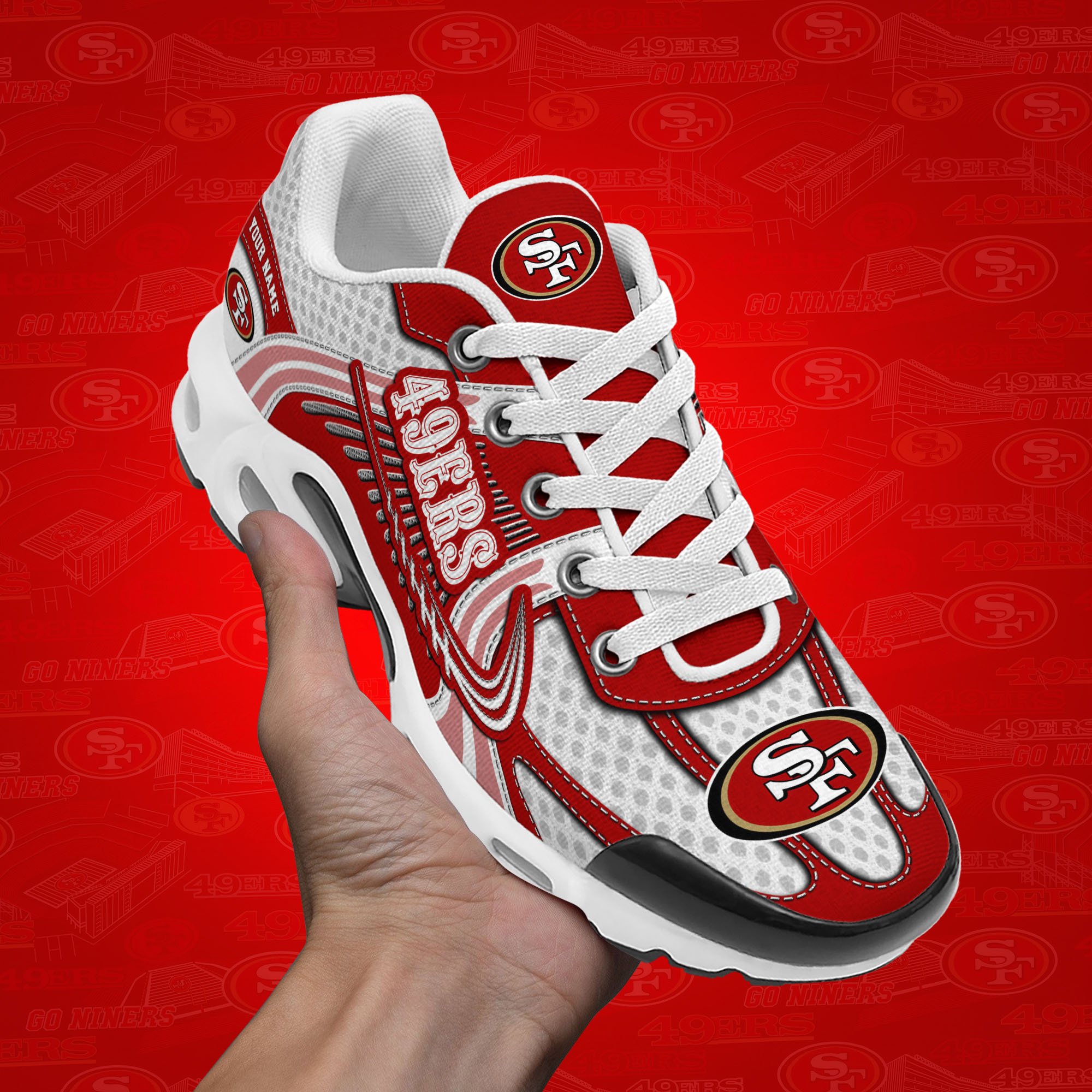 San Francisco 49Ers TN Shoes Custom Your Name, Sport Team Shoes