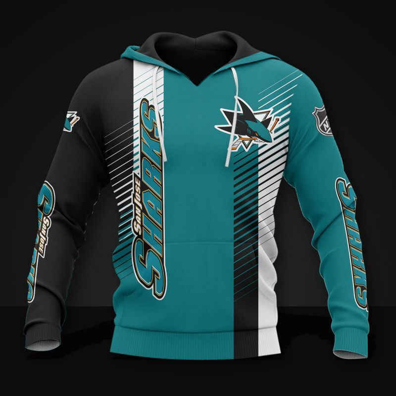 San Jose Sharks Printing T-Shirt, Polo, Hoodie, Zip, Bomber 7039 