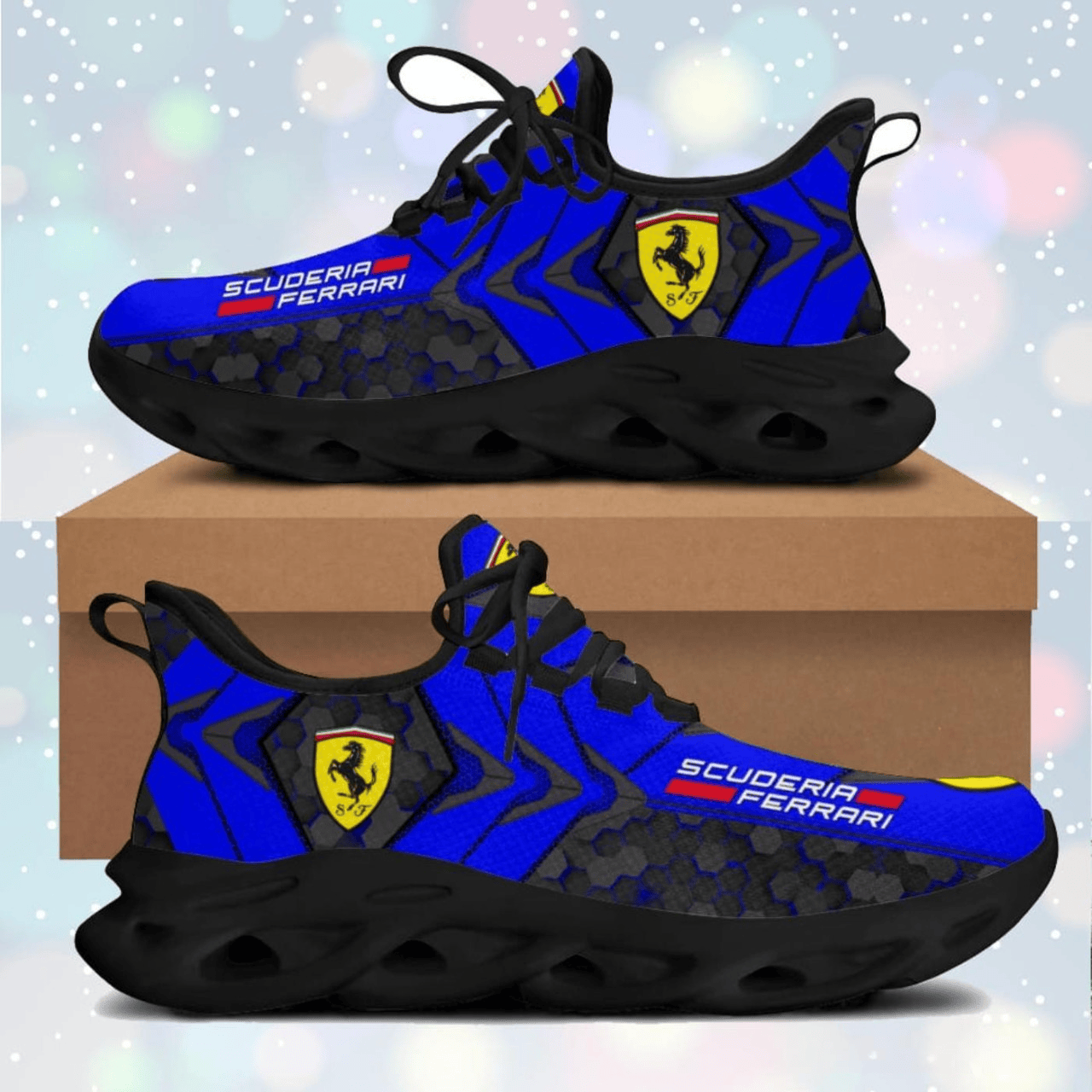 Scuderia Ferrari Q4 Chunky Custom Sneaker