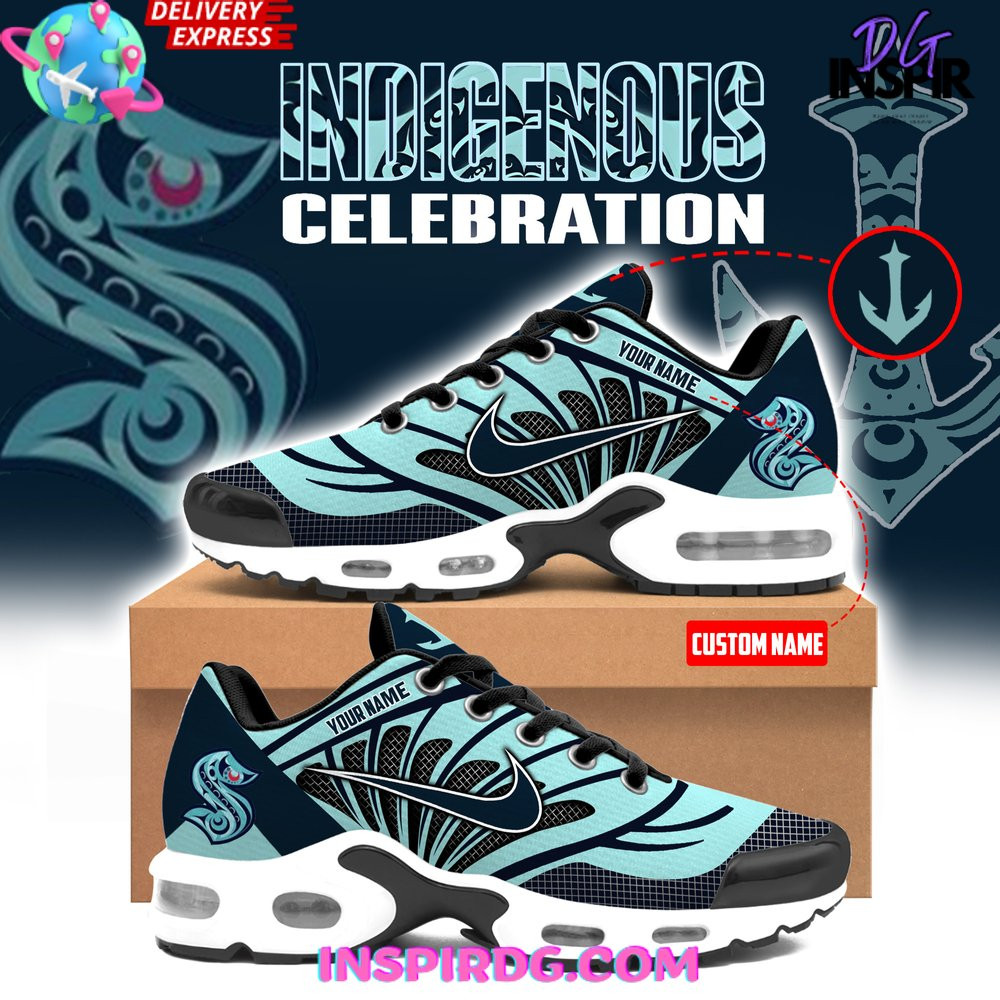Seattle Kraken Indigenous Peoples Night TN Air Max Plus Shoes Sneakers For Men And Women