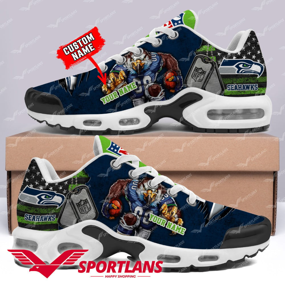 Seattle Seahawks Personalized TN Air Max Shoes Air Cushion Sneakers DTYNNS