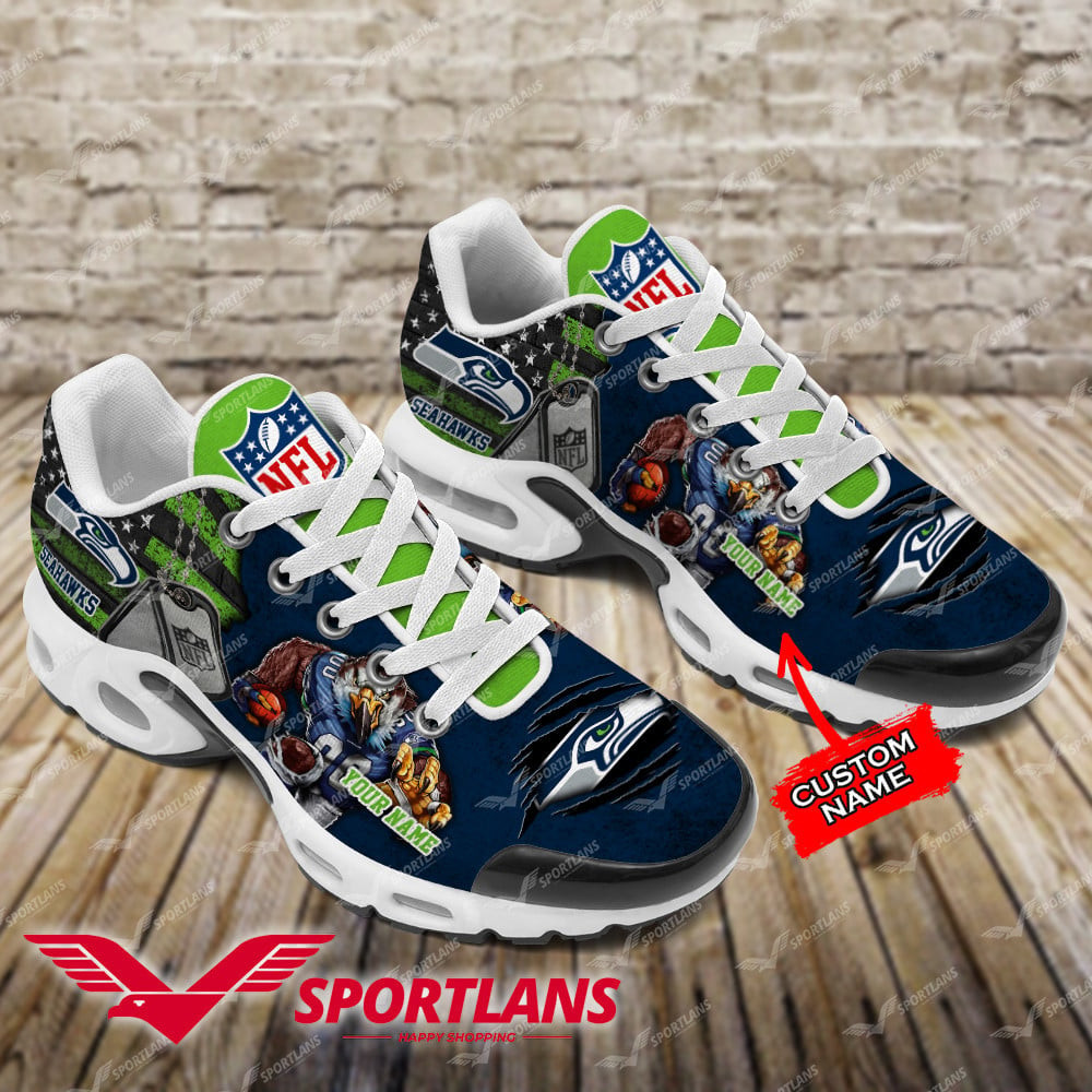 Seattle Seahawks Personalized TN Air Max Shoes Air Cushion Sneakers DTYNNS