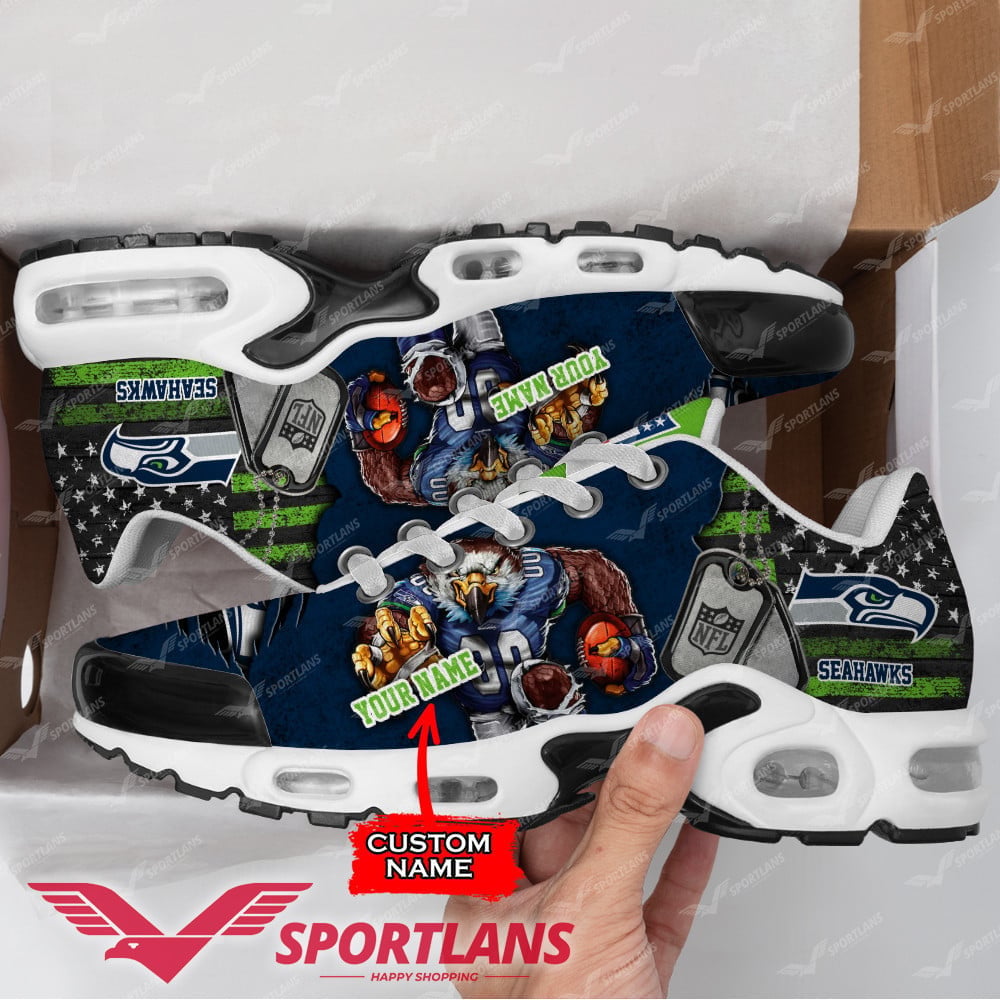 Seattle Seahawks Personalized TN Air Max Shoes Air Cushion Sneakers DTYNNS